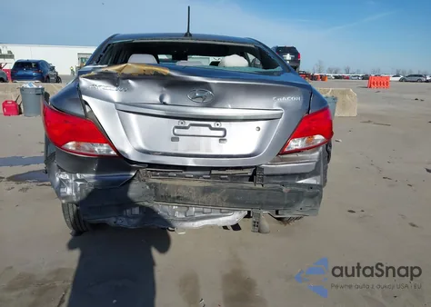 2016 Hyundai Accent Se z USA, uszkodzony, nr VIN KMHCT4AE0GU966594